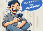 Gambar Ilustrasi Anak Baca Kata-kata Madura Story WA Lucu Ngakak