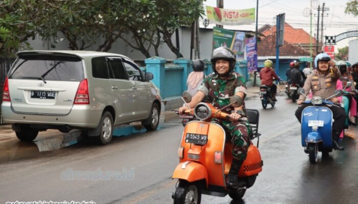 Dandim 0827, Lektol Inf Yoyok Wahyudi Mendahului Kapolres Sumenep (Foto: Humas Polres Sumenep/Doc. Dimadura)