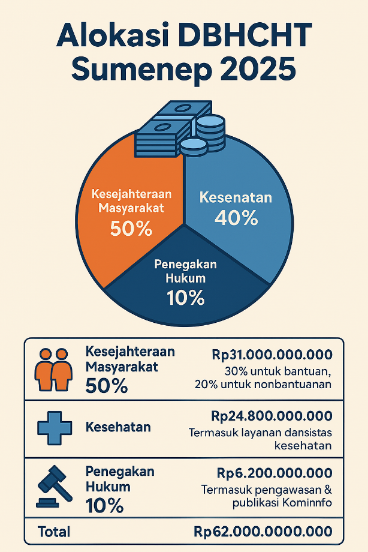 Anggaran DBHCHT Sumenep 2025