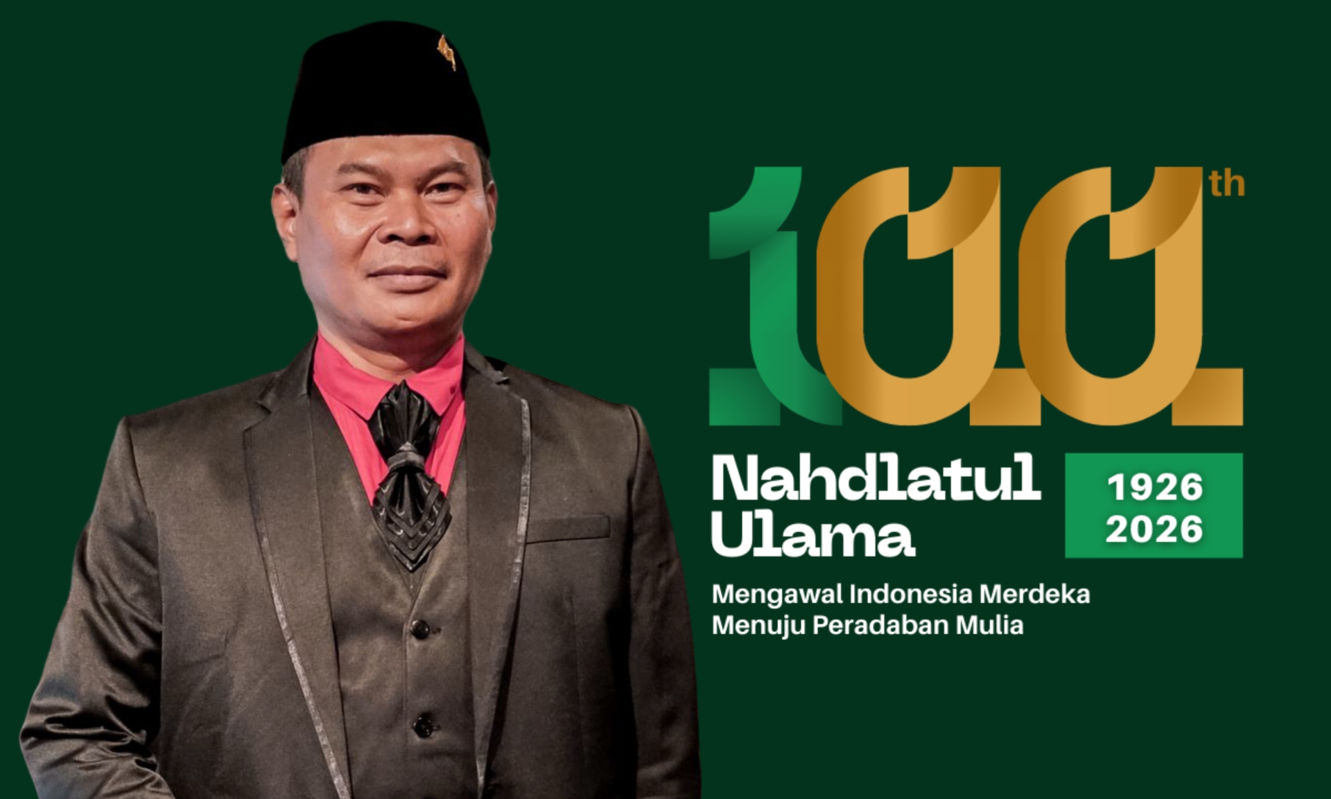 Harlah Satu Abad NU, Abe Jatim: NU Hadir sebagai Sintesa