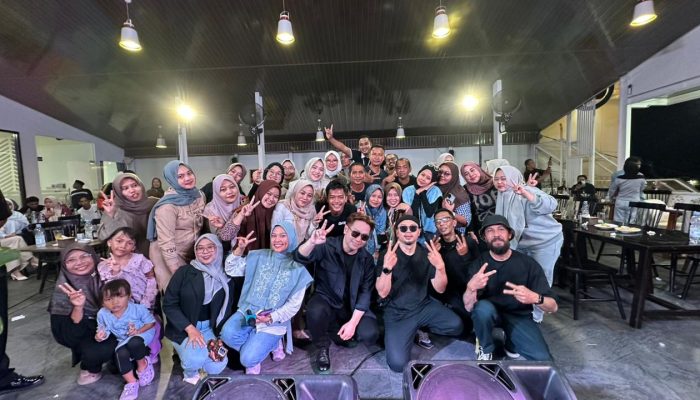 Vagetoz Warnai Suasana Awal Tahun Baru 2026 di Arinna Cafe & Resto