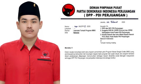 Diduga Abaikan Instruksi Pusat, Kader PDIP Sumenep Terlibat Urus Program Dapur MBG