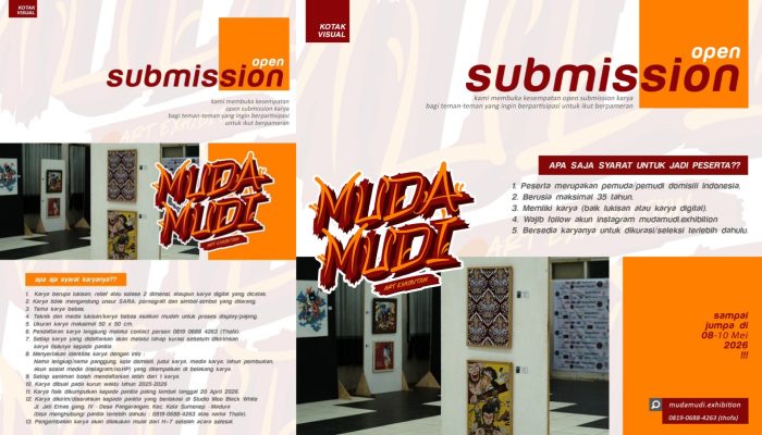 Pamflet Pameran Muda Mudi Exhibition 2026 (Istimewa/doc.dimadura)