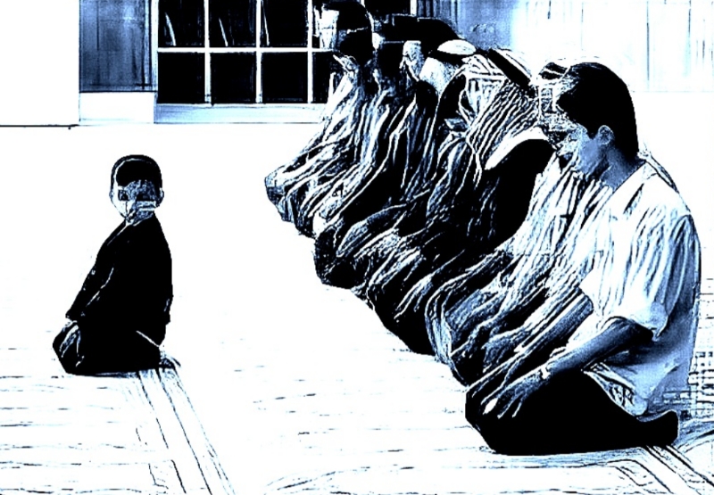 Gambar Ilustrasi Imam Jadi Makmum (Istimewa)