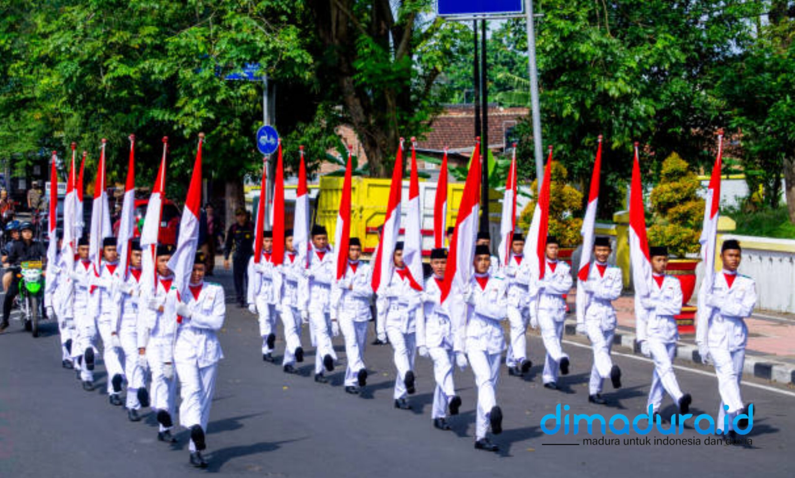 Peserta paskibraka (Foto.Istimewa/Doc. Dimadura).
