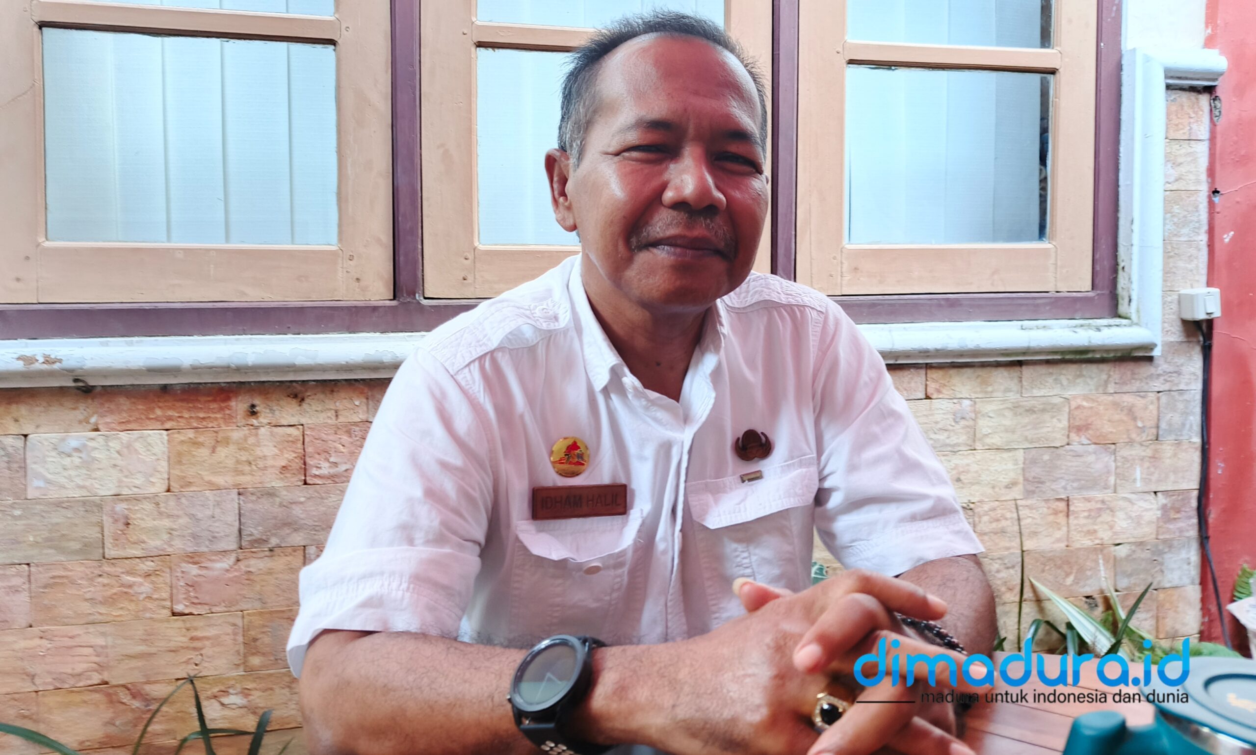 Kepala Bidang Perdagangan DKUPP Sumenep, Idham Halil, (Foto.Ari/Doc. Dimadura).