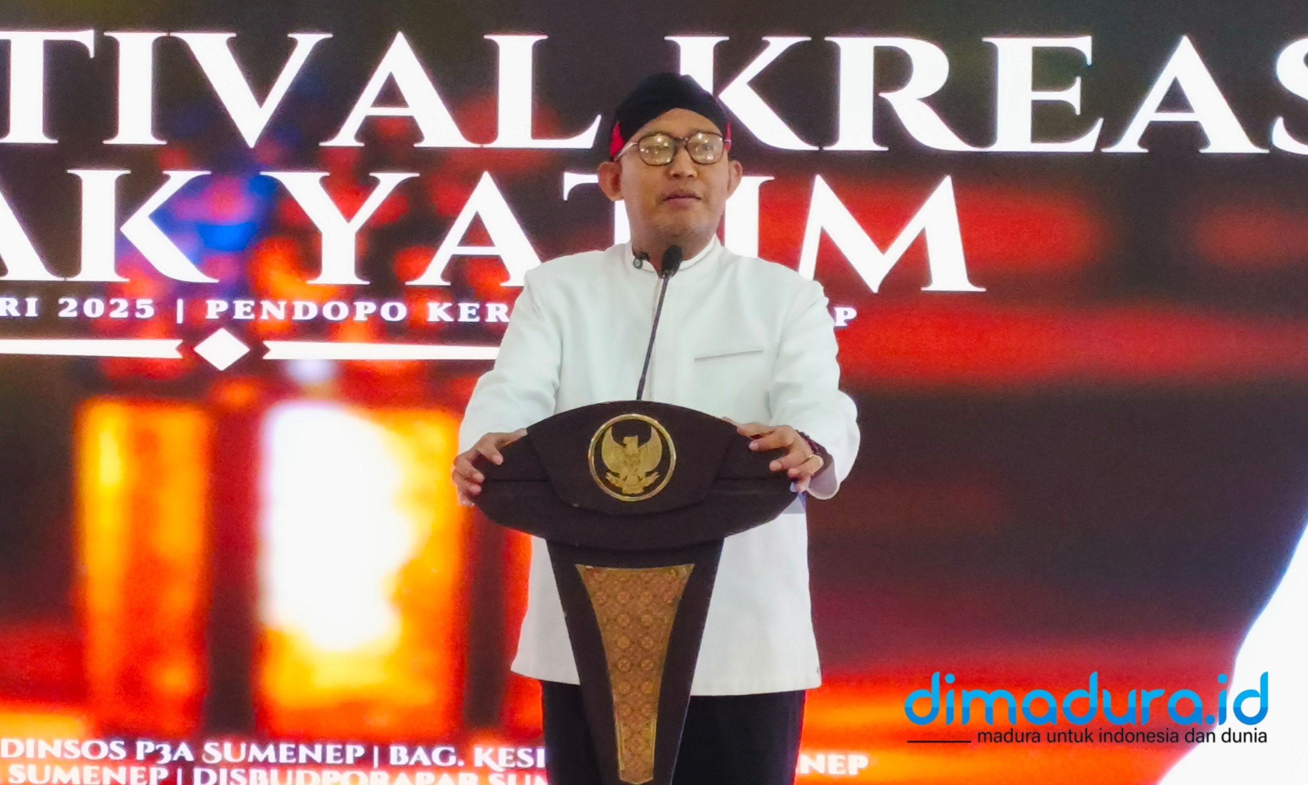 Bupati Sumenep Achmad Fauzi Wongsojudo, (Foto. Istimewa/Doc. Dimadura).