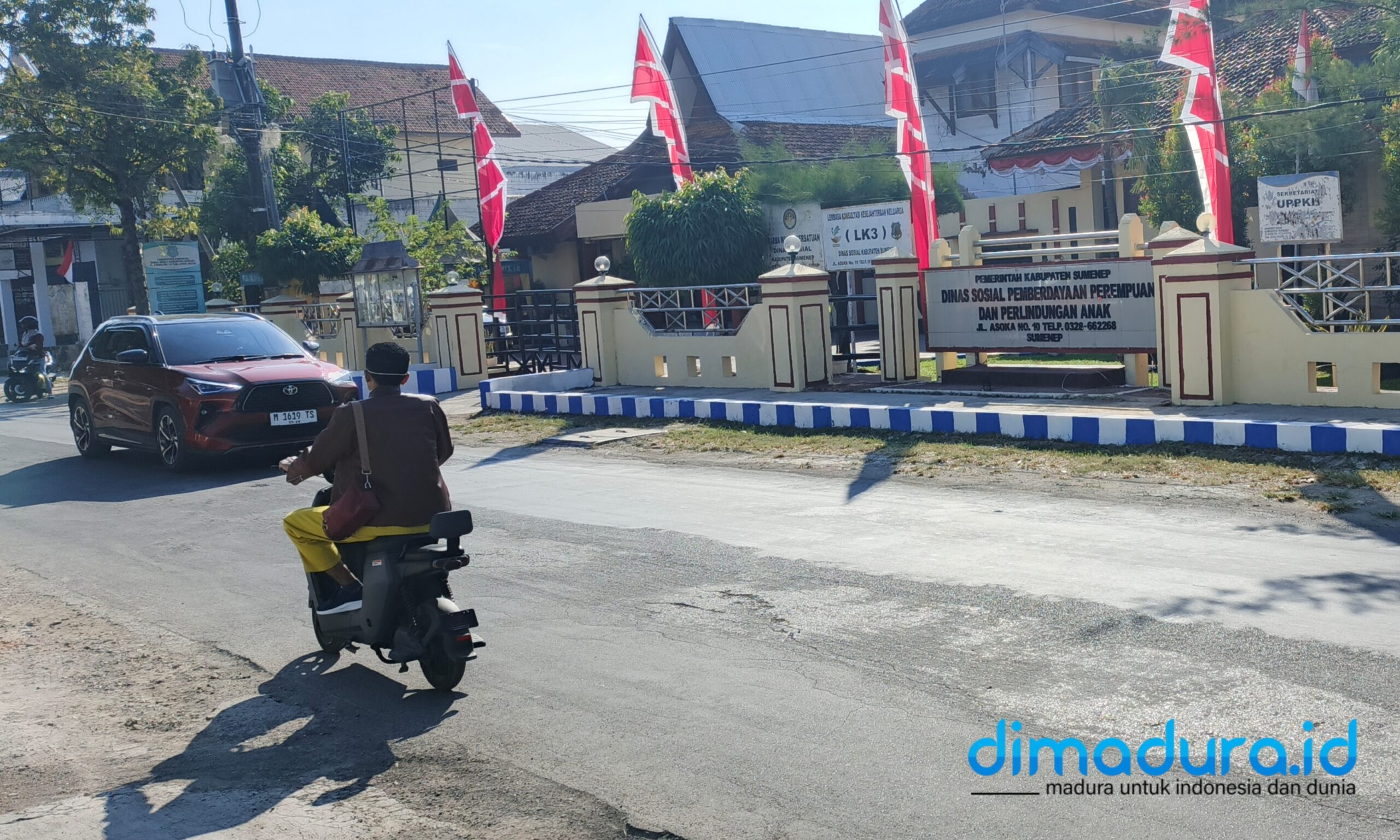 Kantor Dinas Sosial Pemberdayaan Perempuan dan Perlindungan Anak (Dinsos P3A) Sumenep, (Foto. Ari/Doc. Dimadura).