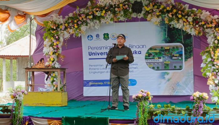 Foto: Koordinator Tim Pengabdian Kepada Masyarakat (Pkm) Ut Surabaya, Sucipto, (Foto: Ari/Doc. Dimadura).