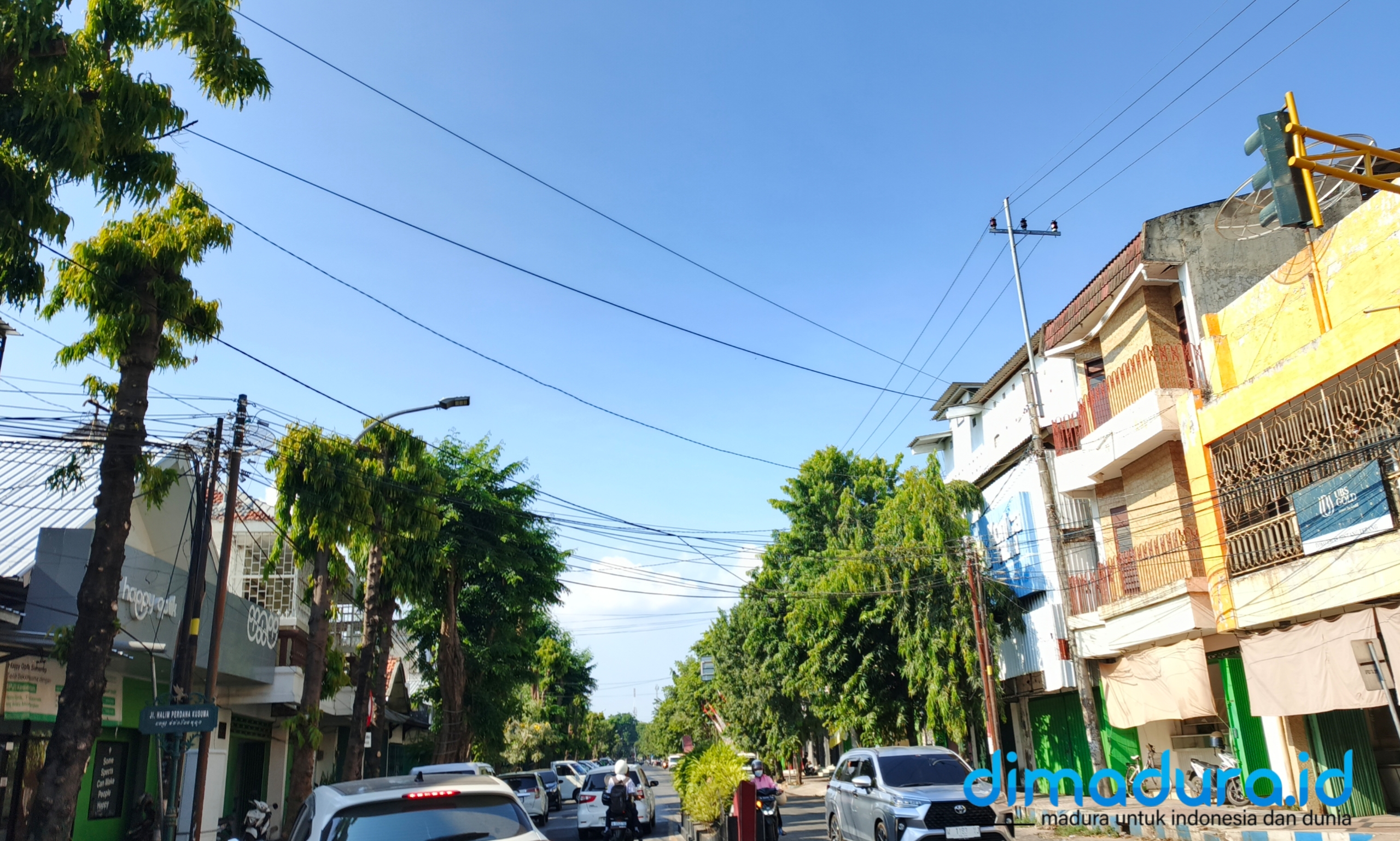 Foto: Jalan Halim Perdana Kusuma Sumenep (Ari/Doc. Dimadura).