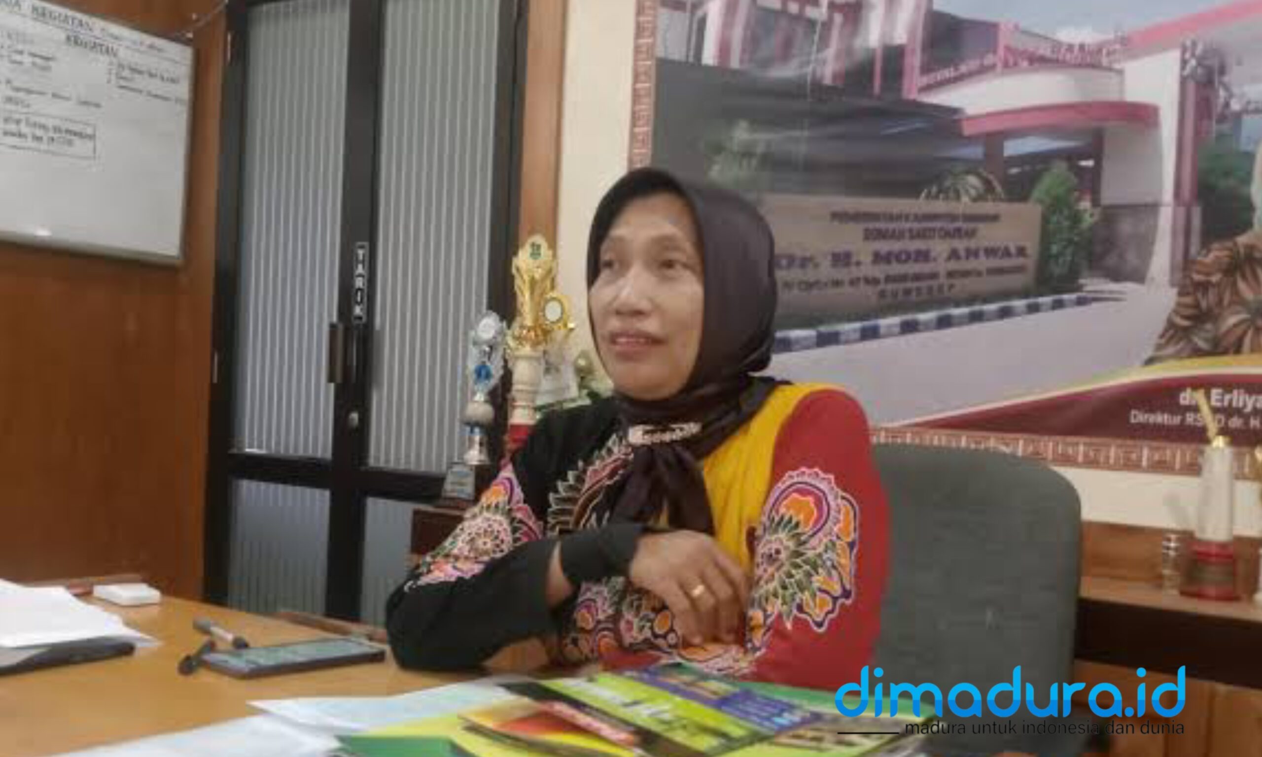 Foto: Direktur RSUD dr H Moh. Anwar Sumenep, Erliyati, (Istimewa/Doc. Dimadura).
