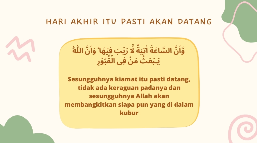 Download PDF Materi PAI Kelas 9 Semester I SMP/Sederajat: Meyakini Hari Akhir