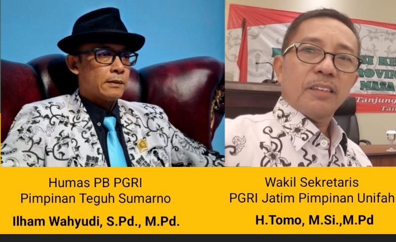 Waspada Cuaca Ekstrem! Bpbd Sampang Imbau Warga Siaga Hadapi Hujan Lebat Dan Petir 2 Kolase Foto Humas Pb Pgri Pimpinan Teguh Sumarno, Ilham Wahyudi, Dan Wakil Sekretaris Pgri Jatim Pimpinan Unifah Rosyidi, Tomo (Doc. Dimadura.id)