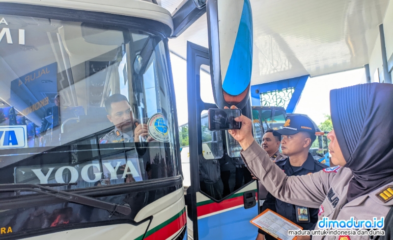 Jelang Nataru 2025, Ratusan Bus di Terminal Sumenep Jalani Ramp Check