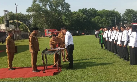 Foto: Pelantikan PPPK kabupaten Sumenep. (dok. Istimewa).