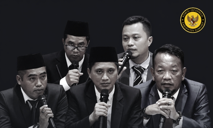 ILUSTRASI. Potret 5 Komisioner KI Sumenep (doc.dimadura)