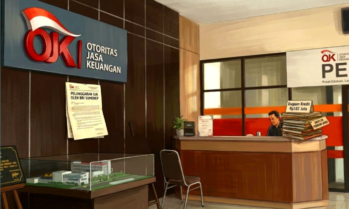 BRI Sumenep Diduga Abaikan Aturan OJK di Kasus Kredit SK Pensiun ASN Ratusan Juta