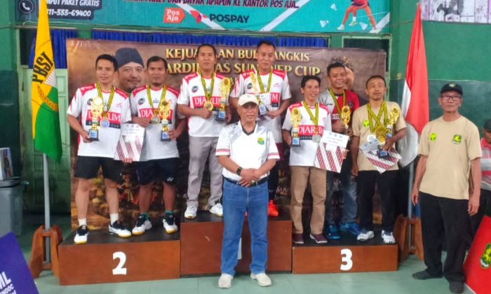 Catat Partisipasi 285 Atlet, Pbsi Sumenep Rilis Daftar Juara Hardiknas Cup 2026