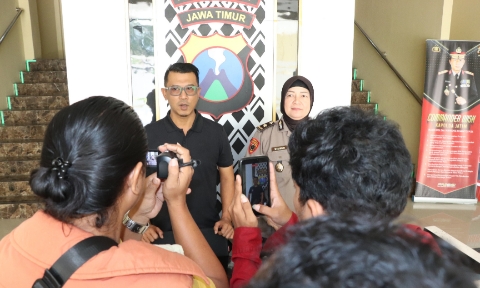 Foto: Konferensi Pers Polres Sumenep. (Istimewa/Doc. Dimadura).