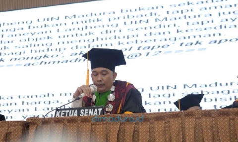 Foto: Wakil Katib PCNU Pamekasan Achmad Muhlis. (Istimewa/Doc. Dimadura).