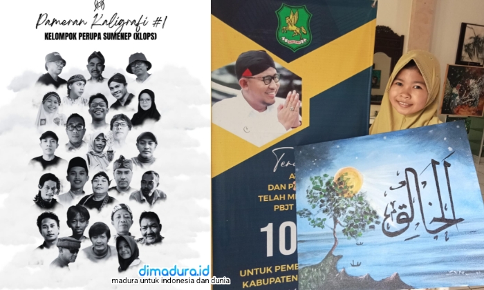 Pelukis Cilik Sumenep Syifa Siapkan Karya "Al-Khaliq" Menuju Pameran KLOPS 2026