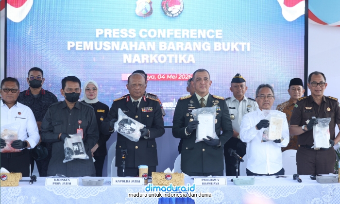 Ada Temuan 22 Kilo di Pesisir Sumenep, Polda Jatim Curiga Ada Jejak Sindikat Narkoba Lintas Negara