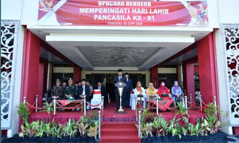 Foto: Upacara Peringatan Hari Lahir Pancasila ke-81 Tahun 2026. (Istimewa/Doc. Dimadura).